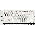 Клавиатура для ноутбука HP Pavilion DV2000, HP Compaq Presario V3000 серебристая, фото 1