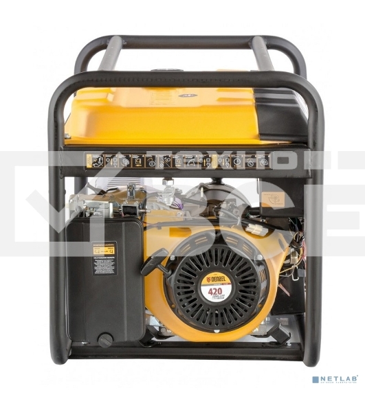 Электрогенератор бензиновый Denzel PS 70 EA, 7 кВт, 85 дБ, 88 кг