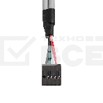 Планка портов в корпус 2xUSB2.0 ExeGate BrctUSB2-2A (USB 2.0 9pin (IDC 9pin F) --> 2x USB 2.0 Af, кабель 20см), фото4