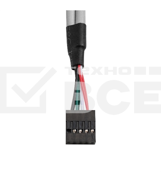 Планка портов в корпус 2xUSB2.0 ExeGate BrctUSB2-2A (USB 2.0 9pin (IDC 9pin F) --> 2x USB 2.0 Af, кабель 20см)