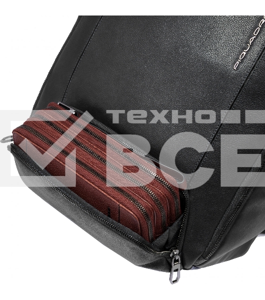 Рюкзак мужской Piquadro Cronus CA6689S134/N черный кожа