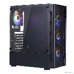 Корпус 1STPLAYER DK D4 FRGB Black, Midi-Tower, чёрный, 4 x 120 мм, фото11