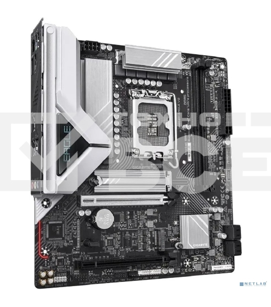 Материнская плата Gigabyte B860M EAGLE V2, LGA1851, Intel B860, 2xDDR5, 4xSATA, 2xM.2, 1xPCIe 5.0 x16, 1xPCIe 4.0 x4, 1xDP, 1xHDMI, 1x2.5Gb LAN, 3xUSB-A 5Gbps, 7xUSB-A 2.0, 1xUSB-C 5Gbps, 3x3.5 мм, 7.1, mATX