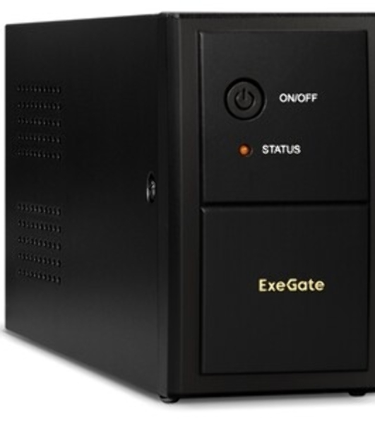 Источник бесперебойного питания ExeGate SpecialPro UNB-600.LED.AVR.4C13.RJ.USB 600VA/360W, LED, AVR, 4*C13, RJ45/11, USB, черный