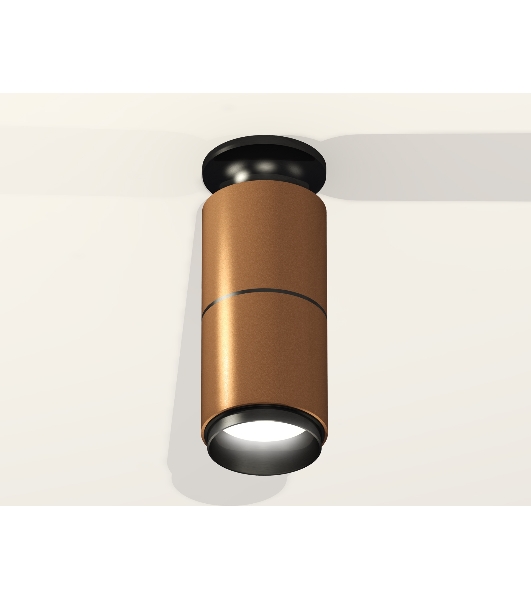 Светильник Ambrella Light XS6304170 SCF/PBK кофе песок/черный полированный MR16 GU5.3 (N6902, C6304, A2061, N6121)