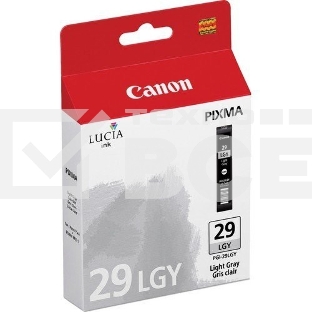 Картридж струйный Canon PGI-29LGY (4872B001) светло-серый (36 мл) для Canon Pixma Pro 1