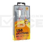 Кабель Cablexpert для Apple CC-G-APUSB01R-1.8M, AM/Lightning, серия Gold, длина 1.8м, красный, блистер, фото3