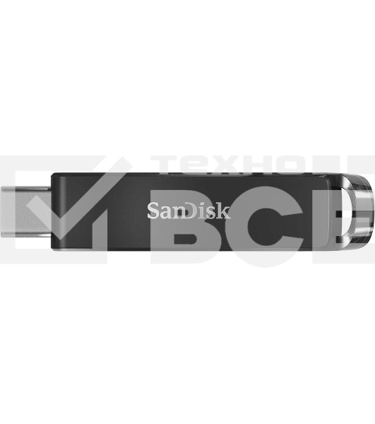 Флеш диск 64GB SanDisk CZ460 Ultra Type-C, USB Type-C, черный