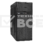 Компьютерный корпус Miditower ExeGate EX287142RUS XP-402U2-400W-12 (ATX, БП XP400 с вент. 12см, 1*USB+2*USB3.0, аудио, черный), фото 1