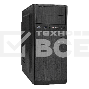 Компьютерный корпус Miditower ExeGate EX287142RUS XP-402U2-400W-12 (ATX, БП XP400 с вент. 12см, 1*USB+2*USB3.0, аудио, черный)