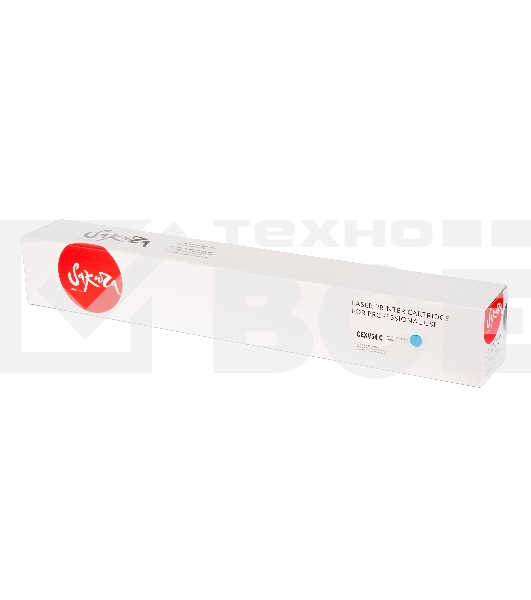 Тонер-туба Sakura CEXV54C для Canon imageRUNNER C3025/ C3025i, голубой, 8500 к.