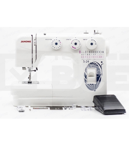 Швейная машина Janome S-24 белый