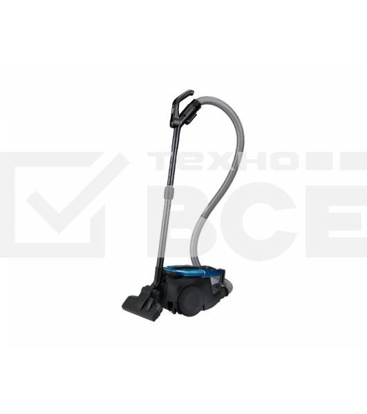 Пылесос Samsung VC18M31A0HU голубой, 380/1800 Вт, уборка сухая, пылесборник контейнер 2 л