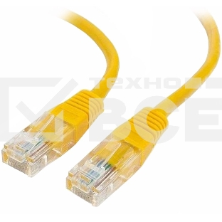 Шнур коммут. NEOMAX (NM13001-050Y) UTP 5 м, cat.5е, желтый, многожильный