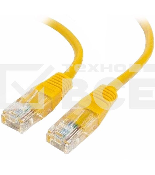 Шнур коммут. NEOMAX (NM13001-050Y) UTP 5 м, cat.5е, желтый, многожильный