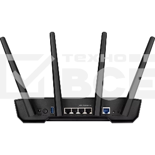 Роутер беспроводной Asus TUF-AX3000 V2/UK/13/P_EU_UK (90IG0790-MU9B00) (760351)