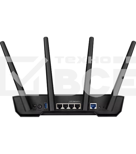 Роутер беспроводной Asus TUF-AX3000 V2/UK/13/P_EU_UK (90IG0790-MU9B00) (760351)