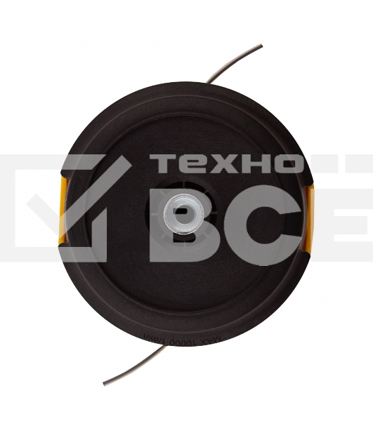 Катушка Denzel 96322  тримм. полуавтомат. легкая заправка лески гайка m10x1.25 винт m10-m10 алюм.кн