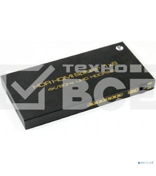 Разветвитель HDMI Spliitter 1=>8  2.0v, VCOM <DD428>