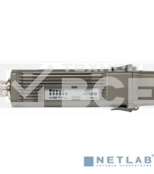 Сетевое оборудование Mikrotik RBMetalG-52SHPacn 2.4/5GHz 802.11a/b/g/n/ac wireless, RouterOS L4, metal case, mounting loops, PoE, PSU, Omni antenna