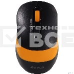 Мышь беспроводная A4Tech Fstyler FG10S черный/оранжевый, 2000 dpi, радиоканал, USB, кнопки - 4, фото9