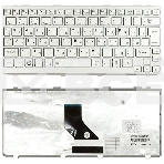 Клавиатура для ноутбука Toshiba mini NB200 NB300 NB305 серебристая, фото5