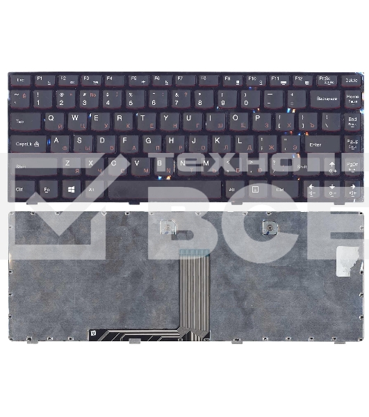 Клавиатура для ноутбука Lenovo IdeaPad Y410P черная