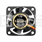 Вентилятор для корпуса ExeGate EX04010S3P-24 черный, 40 мм, 7500 об/мин, 37.5 дБ, 3 pin, фото2