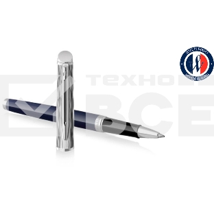 Ручка роллер Waterman Hemisphere L`Essence du Bleu (CW2166469) LaqBlue CT F черн. черн. подар.кор.