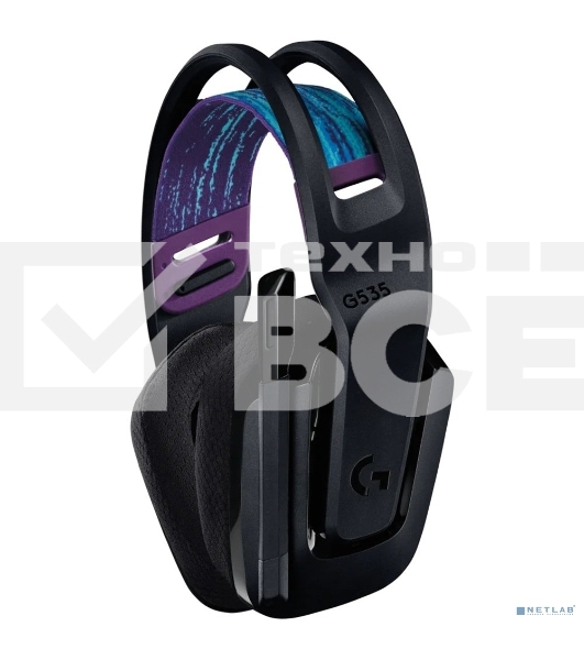 Гарнитура Logitech Headset G535 LIGHTSPEED Wireless Gaming  BLACK- Retail