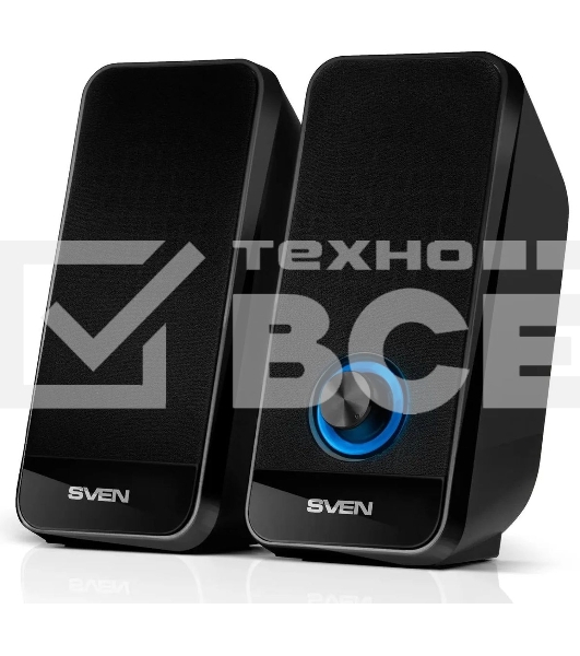 Колонки АС SVEN 320, черный (6 Вт, питание USB)