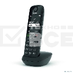 Дополнительная трубка Dect Gigaset AS690HX черный для AS690, фото4