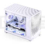 Корпус без блока питания Case JONSBO D32 STD, Mini-Tower, TG, no fan, 1xUSB-A 3.0 + 1xUSB-C 3.1, mATX, mITX White, фото2