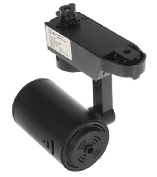 Светильник трековый ЭРА TR52-GU10 BK 1ф черный матовый