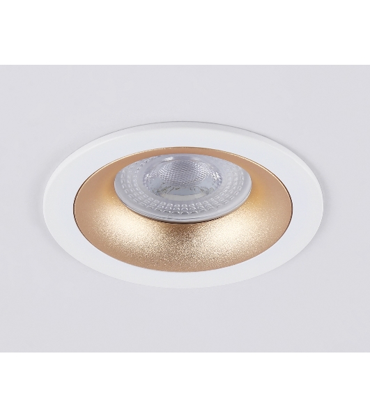 Светильник встраиваемый Ambrella light TN102723 WH/GD белый/золото GU5.3 92*92*23