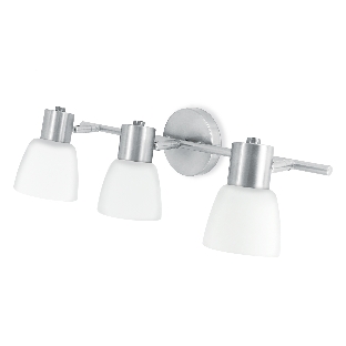 Светильник Ambrella light TR3965/3 CH/FR хром/белый матовый E27*3 max 40W 460*82*200