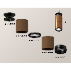 Светильник Ambrella Light XS6304170 SCF/PBK кофе песок/черный полированный MR16 GU5.3 (N6902, C6304, A2061, N6121), фото 1
