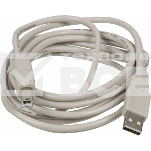 Кабель USB2.0 Ningbo USB A (m)/USB B (m) 3м (USB2.0-AM-BM-3-BR)