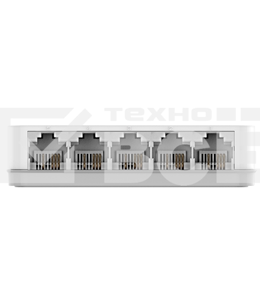 Коммутатор D-Link DES-1005C/B1A, 5-port UTP 10/100Mbps Auto-sensing, Stand-alone, Unmanaged Palm-top Fast Ethernet Switch