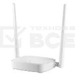 Сетевое оборудование TENDA N301 маршрутизатор 802.11n, до300Мбит/с, 2T2R, LAN: 3х10/100Мбит/с, WAN: 1х10/100Мбит/c, 2 внешние антенны 5дБи, фото 1