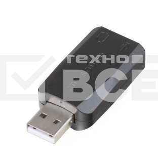 Переходник ORIENT AU-01N, 3.5мм jack to USB