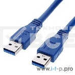 Кабель Gembird/Cablexpert Pro CCP-USB3-AMAM-1M, AM/AM, 1м, экран, синий, фото2