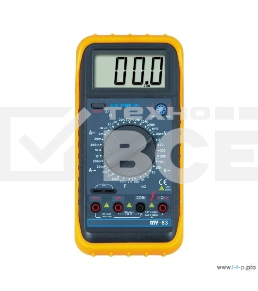 Мультиметр Iek TMD-5S-063 цифровойProfessional MY63 IEK