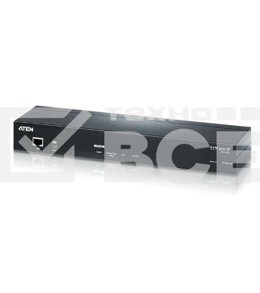 Переключатель ATEN 1L/Remote 1P VGA KVM over IP SW. W/PDU