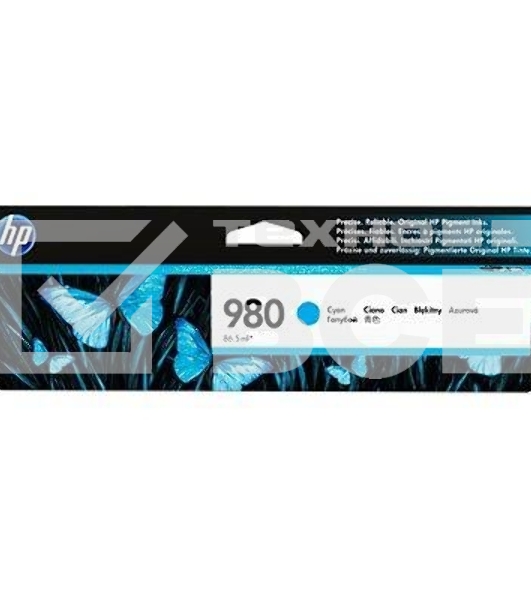 Картридж струйный HP D8J07A голубой для HP OJ Ent X585/X555 (6600стр.)