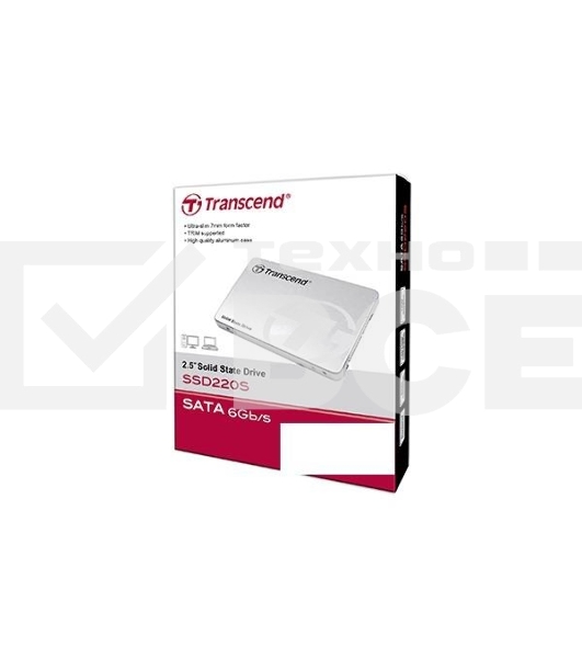 Накопитель SSD Transcend SATA III 240Gb TS240GSSD 220S 2.5