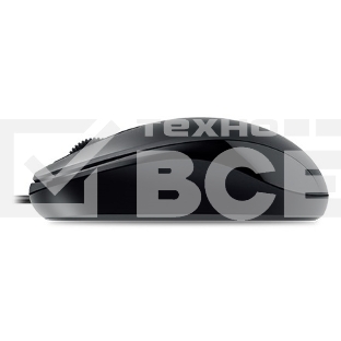 Мышь проводная Genius DX-120 черный, 1000 dpi, USB, кнопки - 3