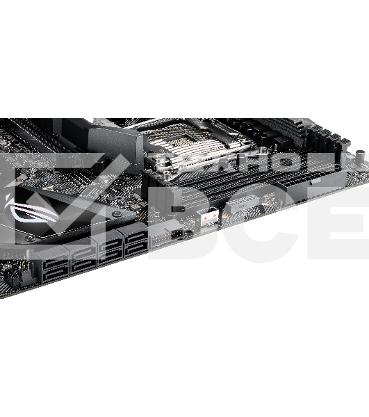 Материнская плата ASUS ROG STRIX X299-E GAMING II, LGA 2066, Intel X299, 8xDDR4, 8xSATA, 3xM.2, 1xPCIe 3.0 x8, 2xPCIe 3.0 x16, 1xPCIe x4, 1xPCIe x1, 2x 2.5Gb LAN, 1xUSB 3.2 Gen 2, 3xUSB 3.2 Gen 2, 2xUSB 2.0, 5x3.5 мм, 7.1, ATX