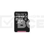 Флеш карта microSDHC 256GB microSDXC Class10 Kingston <SDCS2/256GBSP> UHS-I Canvas Select up to 100MB/s без адапт, фото4