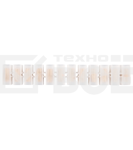 Клеммная винтовая колодка KВ-35 10-35, ток 80 A, полиэтилен белый Rexant (10 шт./уп.)